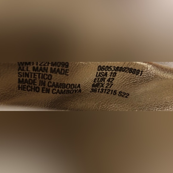 TIME and TRU Womens Comfort Gold Cork Wedge Platform Slip On Sandal Size 10 New - Picture 7 of 8